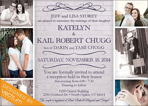 10 Best Wedding Announcements Images On Pinterest Need A Wedding Announcement Vectrum Graphics Is The Place To Get It Visit Our