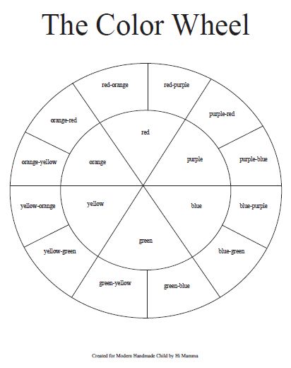 Color Wheel Worksheet Definition of Weel and the meanings Weel - color chart template Color Wheel Worksheet Definition of Weel and the meanings Weel - color chart template