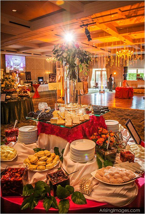 Diffe Levels On The Buffet Create A Beautiful Food Display Use Diffe Levels On The Buffet Create A Beautiful Food Display Use Tulle Or Bunched Up Cloths To Add Color Also Lanterns And Candle Glo