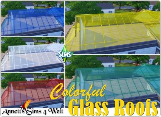 Annett S Sims 4 World Glass Roof Architecture Modern Roofing