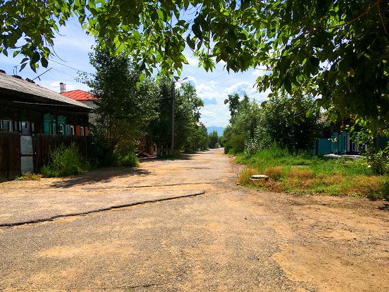 Улица Декабристов в городе Чита. Фото: Evgenia Shveda