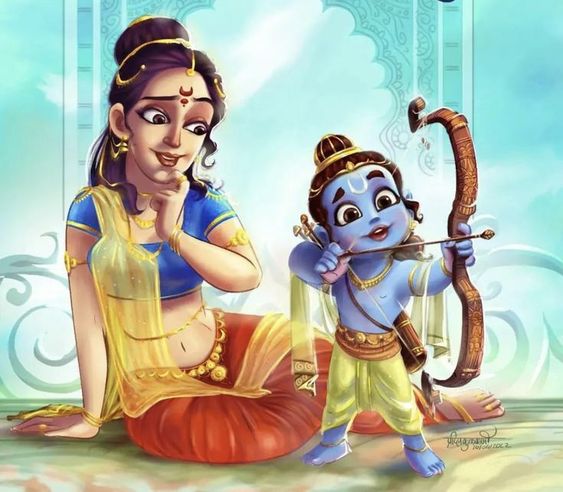 Shri Rama - Kousalya