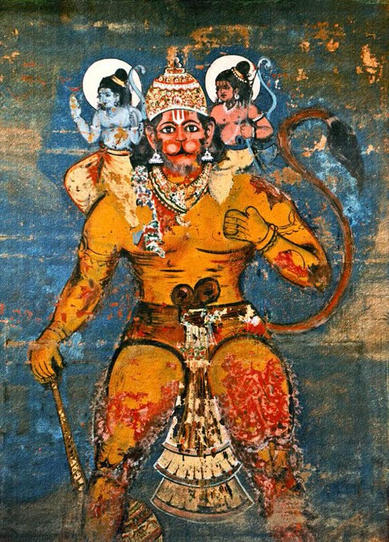 Hanuman Art Print by Kurt Van Wagner
