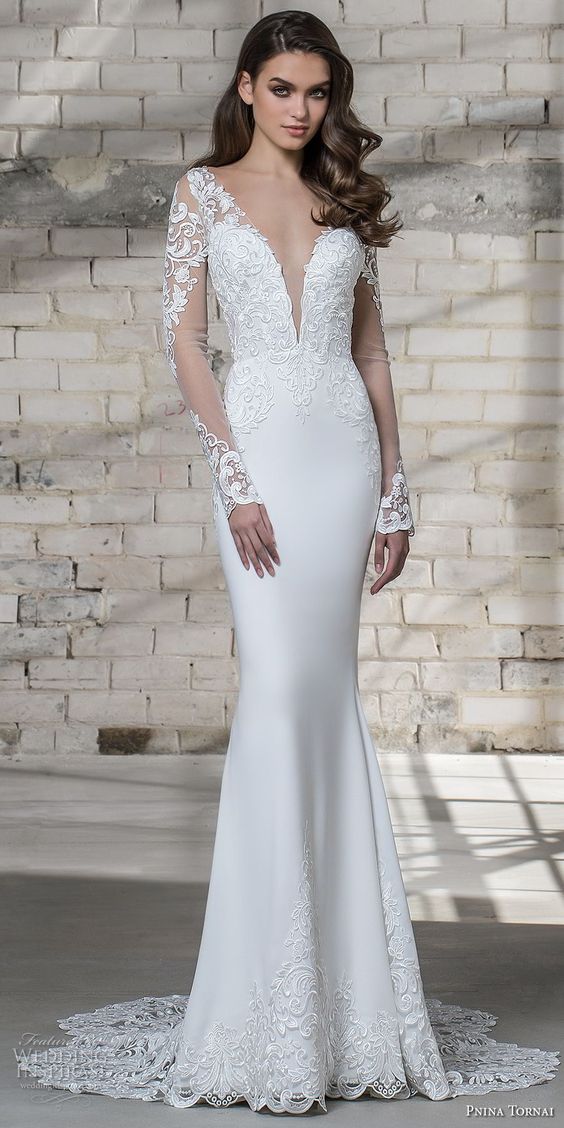 Bridal Gowns With Sleeves Never Fails To Impress