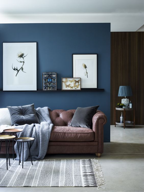 Pin On Deco For Apartment - Paint Color For Room With Brown Couch Pin On Deco For Apartment - Paint Color For Room With Brown Couch