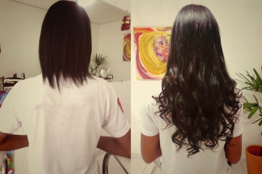 Mega Hair Ponto Americano