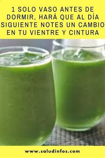Jugos para adelgazar en la noche azul