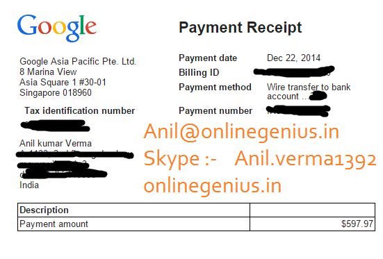 adsense earning proof august 2014 made 2000 USD onlinegeniusin - proof of payment receipt adsense earning proof august 2014 made 2000 USD onlinegeniusin - proof of payment receipt