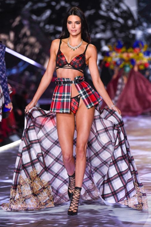 Kendall Jenners Victorias Secret Fashion Show Runway Walk
