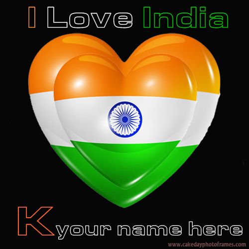 Indian Flag Alphabet K Name Pic For Free Write Name On K Alphabet Special Republic Day And Independence In 2020 S Alphabet Name Alphabet Names Independence Day Wishes