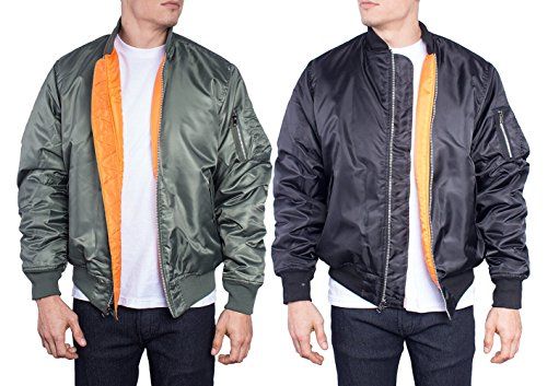 Handcrafted Exports Menss Biker Leather Jacket Short Lambskin Zipper Closure Winter Cover Ups