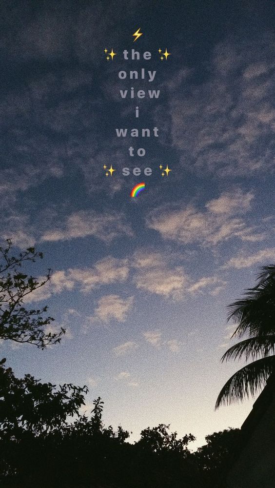 sky purple skye purple-blue sky light blue sky palm trees sunset cloudy day vs⦠⦠| Sunset quotes instagram, Instagram picture quotes, Sunset captions for instagram