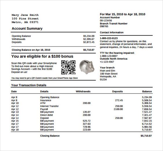 generic bank statements - Google Search Theyu0027re Watching - bank statements generic bank statements - Google Search Theyu0027re Watching - bank statements