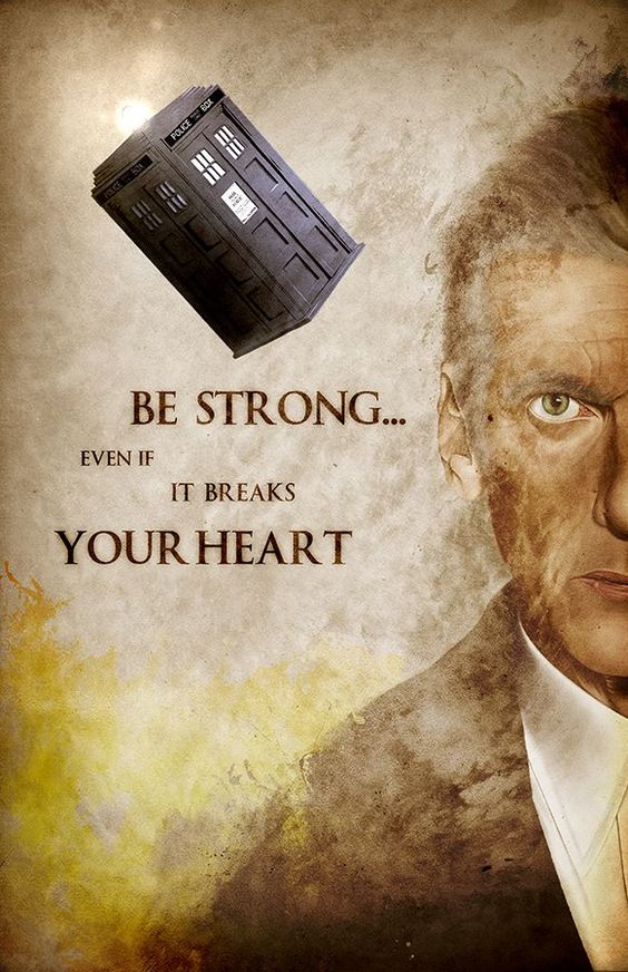 #DoctorWho\'s Peter #Capaldi with one of my favorite quotes. Limited print, available now on my Etsy store!