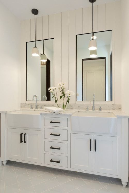 32 Cozy Farmhouse Master Bathroom Remodel Ideas 10 Autoblog Small Mirrors Interior Modern Farmhouse Master Bathroom Remodel Ideas, Master Bathroom Mirror And Lighting Ideas