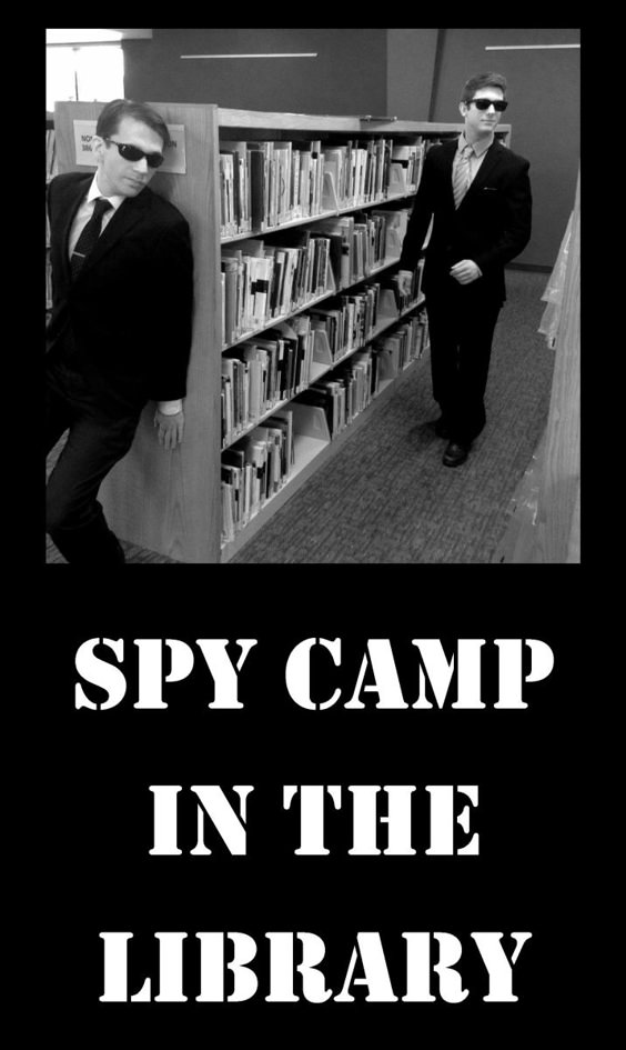 Spy Camp in the Library