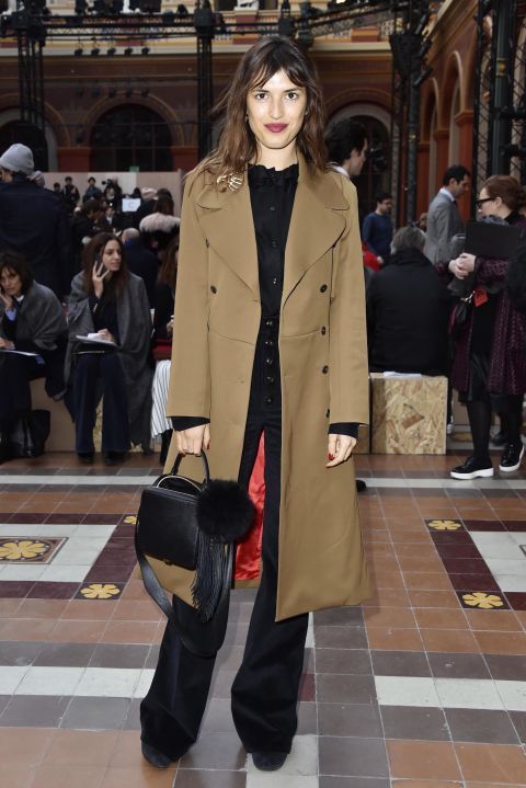 A little bit of Sonia Rykiel, a touch of Roger Vivier, and the perfect vintage accentâthis Parisian model and actress has that je ne sais quoi we crave.