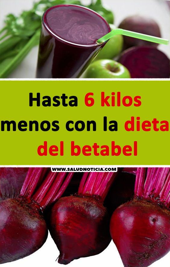 Dieta del jugo de betabel