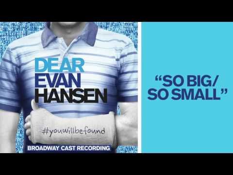Quot Disappear Quot From The Dear Evan Hansen Original Broadway Cast Recording Youtube Dear Evan Hansen Dear Evan Hansen Lyrics Evan Hansen