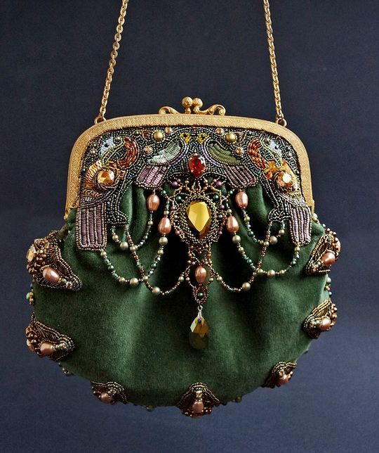 Beautiful bead embroidery bags