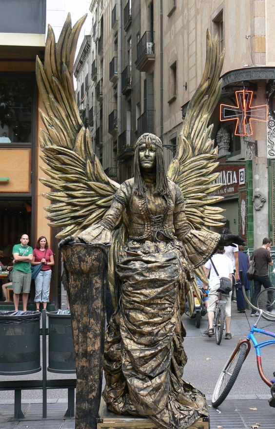 L'àngel de la rambla.