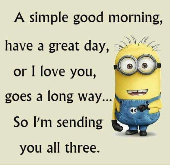 20 Awesome Good Morning Minion Quotes That You Will LOVE