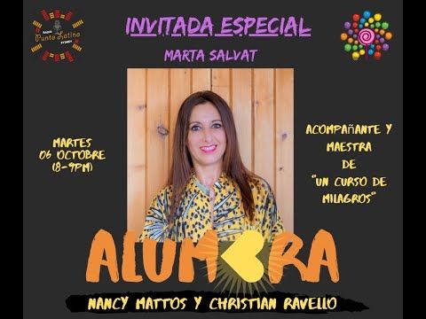 Entrevista Marta Salvat Alumbra Nancy Mattos Christian Ravello Ucdm Ucdmmartasalvat Coach Youtube Entrevista Alumbramiento Un Curso De Milagros