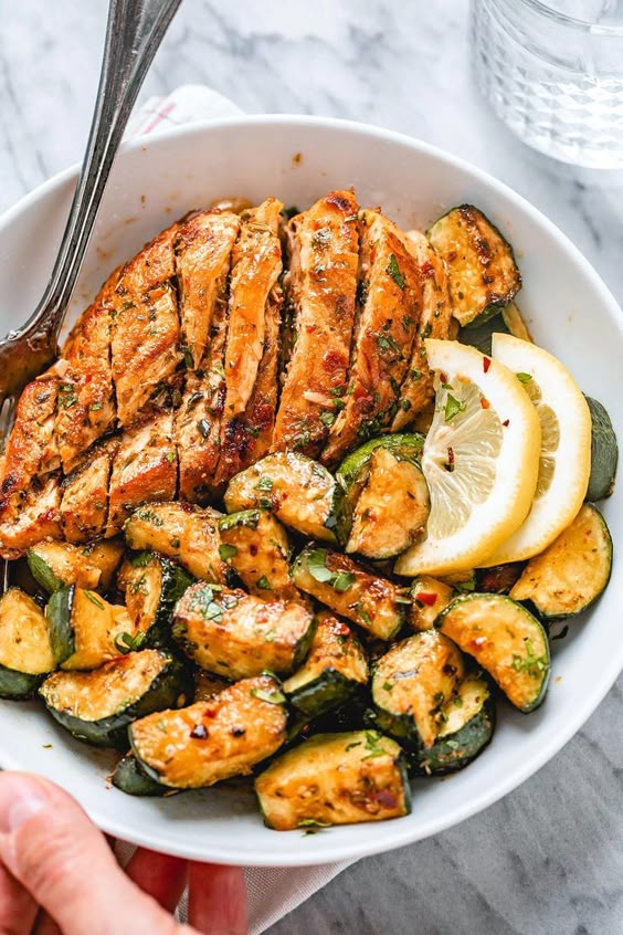 Asado Chicken and Sautéed lemon Zucchini – Juicy and flavorful, this chicken Asado recipe is perfect for summer BBQ, memorial day cookout or any weeknight dinner. This healthy chicken dinner … Asado Chicken and Sautéed lemon Zucchini – Juicy and flavorful, this chicken Asado recipe is perfect for summer BBQ, memorial day cookout or any weeknight dinner. This healthy chicken dinner …