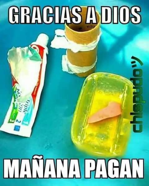 Menos mal que mañana me pagan