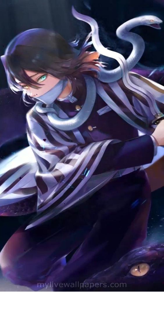 Iguro Obanai | Snake Hashira | Demon Slayer | Kimetsu no Yaiba | Live Wallpaper For Mobile Phone