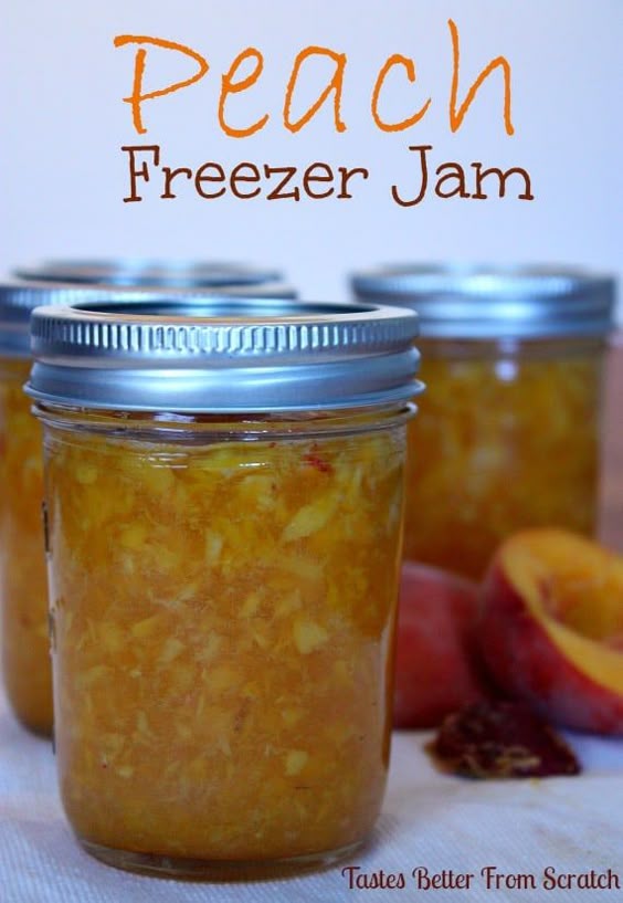 Peach Freezer Jam