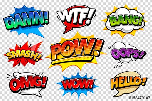 Comic Speech Bubbles In 21 Pop Art Design Art Design Cartoon Styles Comic Speech Bubbles In 21 Pop Art Design Art Design Cartoon Styles