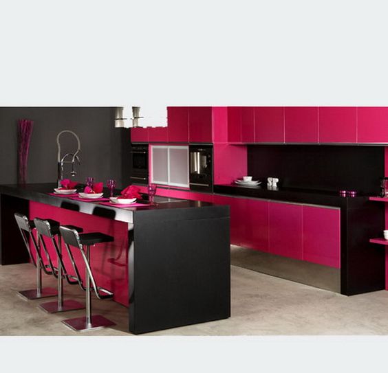 Pink And Black Kitchen Google Search Ideas Pinterest Pink And Black Kitchen Google Search Ideas Pinterest Contemporary Design Stylish Kitchens