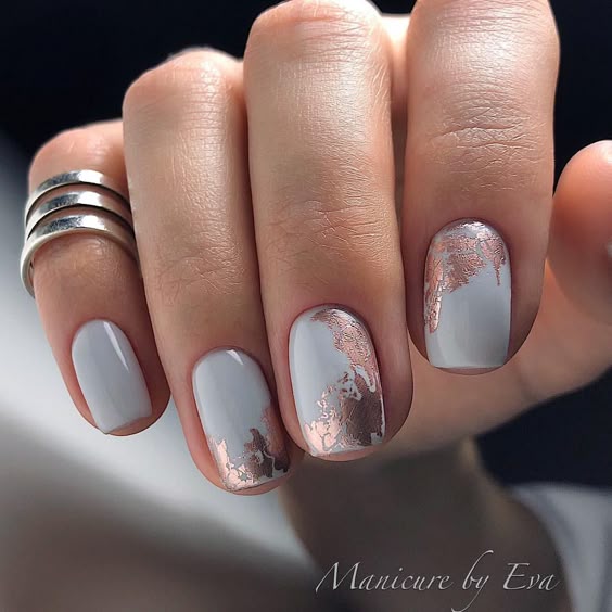 Островки из розового золота на #luxio_wisp ✨🌪 Фольгу можно приобрести у меня😌 150₽ (1,5 метра!)