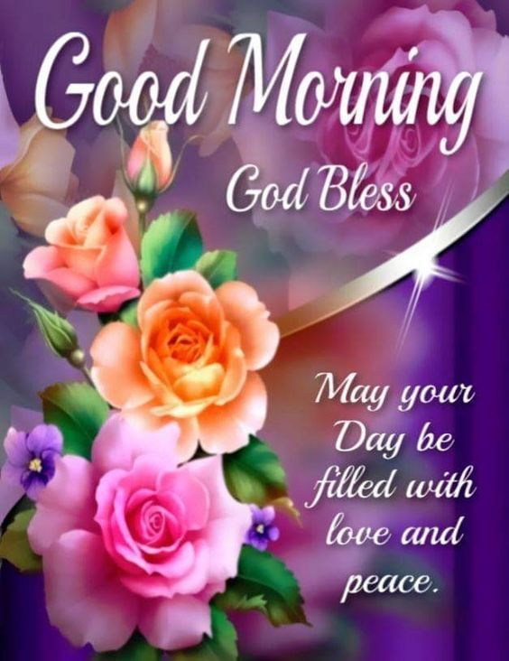 May your day be filled with love and peace