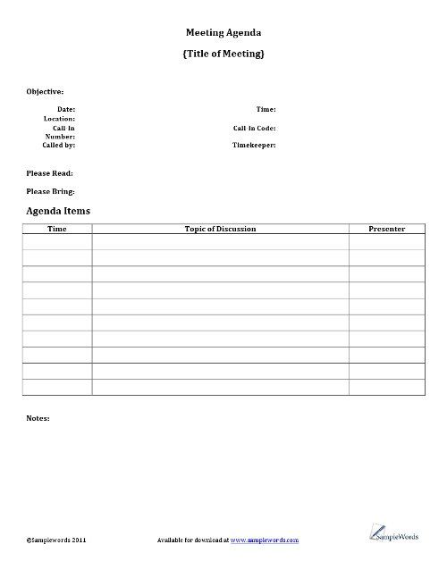 A tutorial on Double-Entry Bookkeeping and Accounting using - meeting agenda template word A tutorial on Double-Entry Bookkeeping and Accounting using - meeting agenda template word