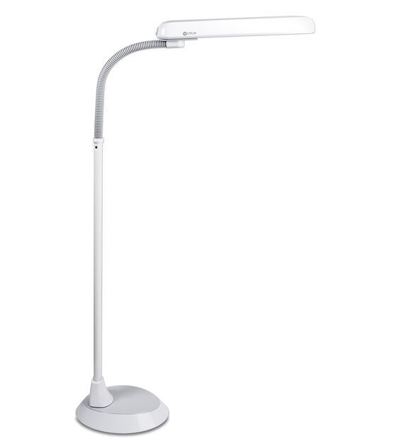 Ottlite 24w Craft Plus Floor Lamp Joann Flooring Ottlite 24w Craft Plus Floor Lamp, Ottlite Dimmable Led Craft Floor Lamp With Magnifier