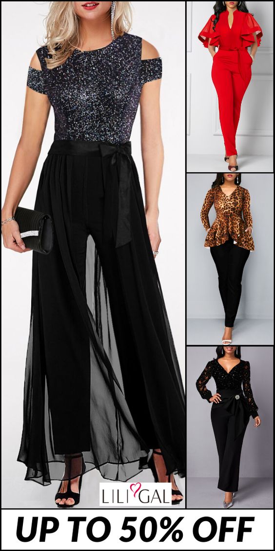 Huge selections for classy and fashion #jumpsuit for women, #freeshipping worldwide and easy returns. Click to find your favorite in #liligal.