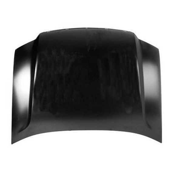 Hood Panel (GM1230318V) by Replacement. Whether your hood suffered damage in a front end collision, at the leading edge from airborne road debris, or on the surface from falling objects like hail or tree limbs, look no further than high grade Replacemenet restoration hoods. They are identical to original equipment (OE) for much less than the OE price. With Replacemenet your vehicle will look like new and you\'ll still have cash in your pocket.
