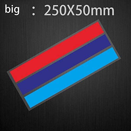 Zdparts 1pc 3d Car Front Grille Reflective Strip Stickers For Bmw