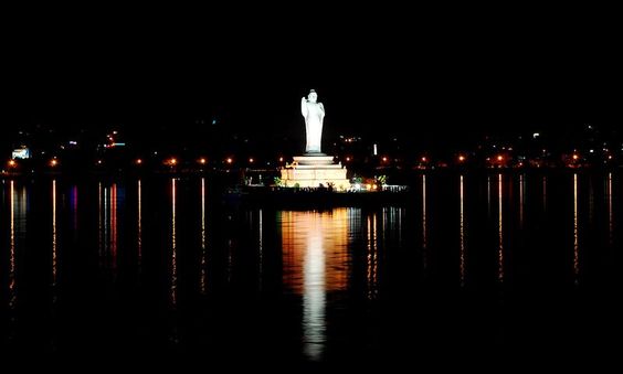 Buddha Statue, Hussain Sagar Lake, Hyderabad