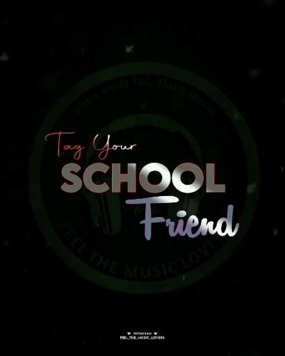 Tag Your School Friends 💕