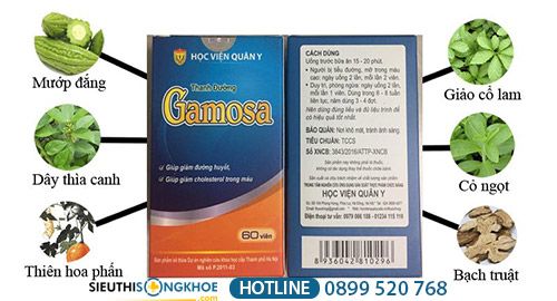 THÀNH PHẦN CỦA THANH ÄÆ¯á»œNG GAMOSA CÓ GÃŒ?