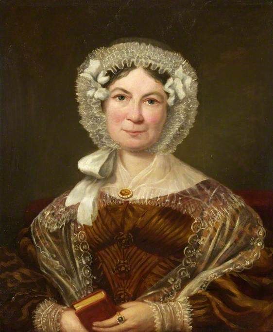 Unbekannter Künstler: Porträt einer Dame (vermutlich Mary Stancomb), um 1830