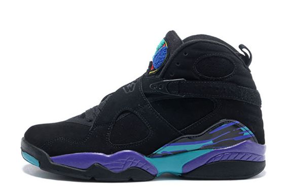 Authentic Air Jordan 8 Retro Black Dark Concord-Anthracite-Aqua Tone For Sale Authentic Air Jordan 8 Retro Black Dark Concord-Anthracite-Aqua Tone For Sale