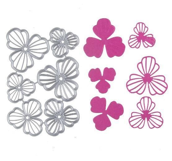 Metal Mirror Cutting Dies Stencil Scrapbooking Album Paper Card Decor Craft TR
