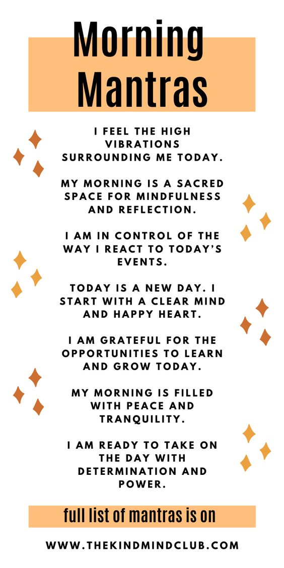 Morning Mantras