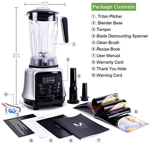 ISUN AIMORES Smoothie Commercial Blender Juicer Soup Maker ISUN AIMORES Smoothie Commercial Blender Juicer Soup Maker