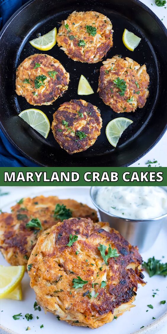 Maryland Crab Cakes Recipe | Low-Carb