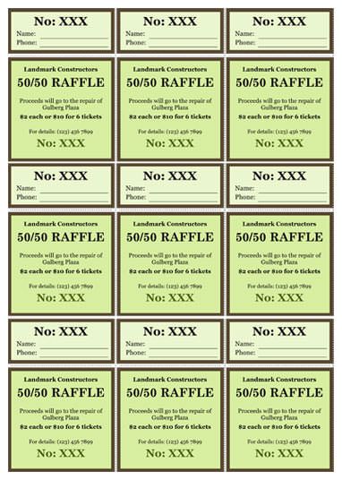 15 Free Raffle Ticket Templates Follow these steps to create your - microsoft templates tickets 15 Free Raffle Ticket Templates Follow these steps to create your - microsoft templates tickets
